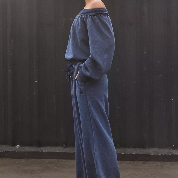 Free People 'One To Beat Onesie' in Steel Lavender - Picture 7 of 7